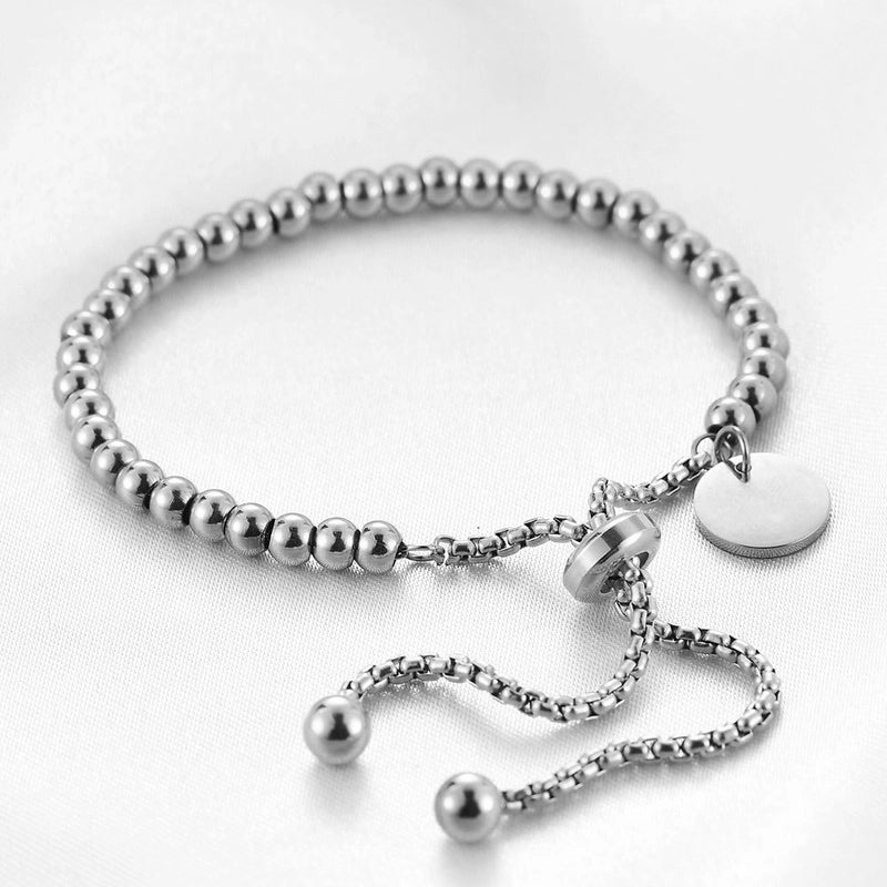 Marla Silver Beads Bracelet