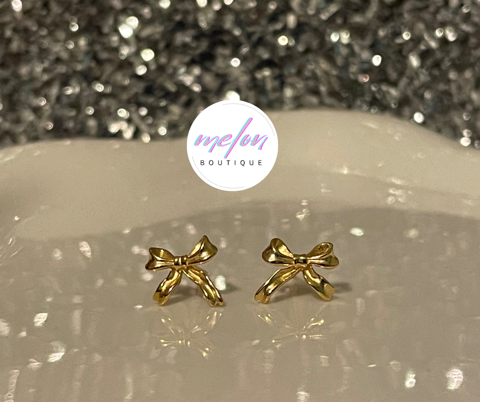 Coquette Mini Gold Studs