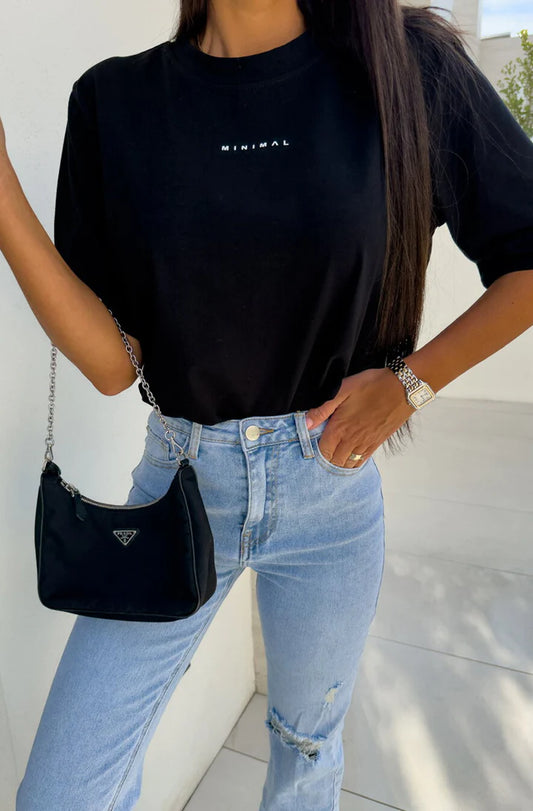 Regina Graphic Print Oversized T-shirt