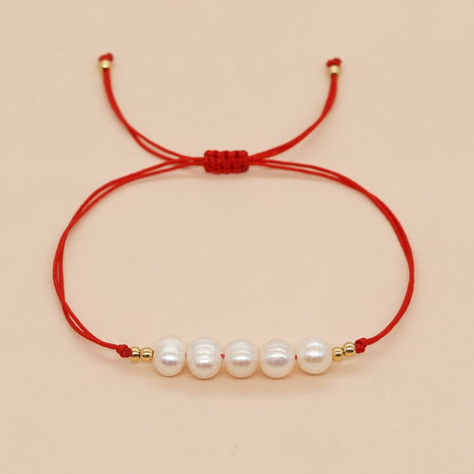 Pearl Red Bracelet