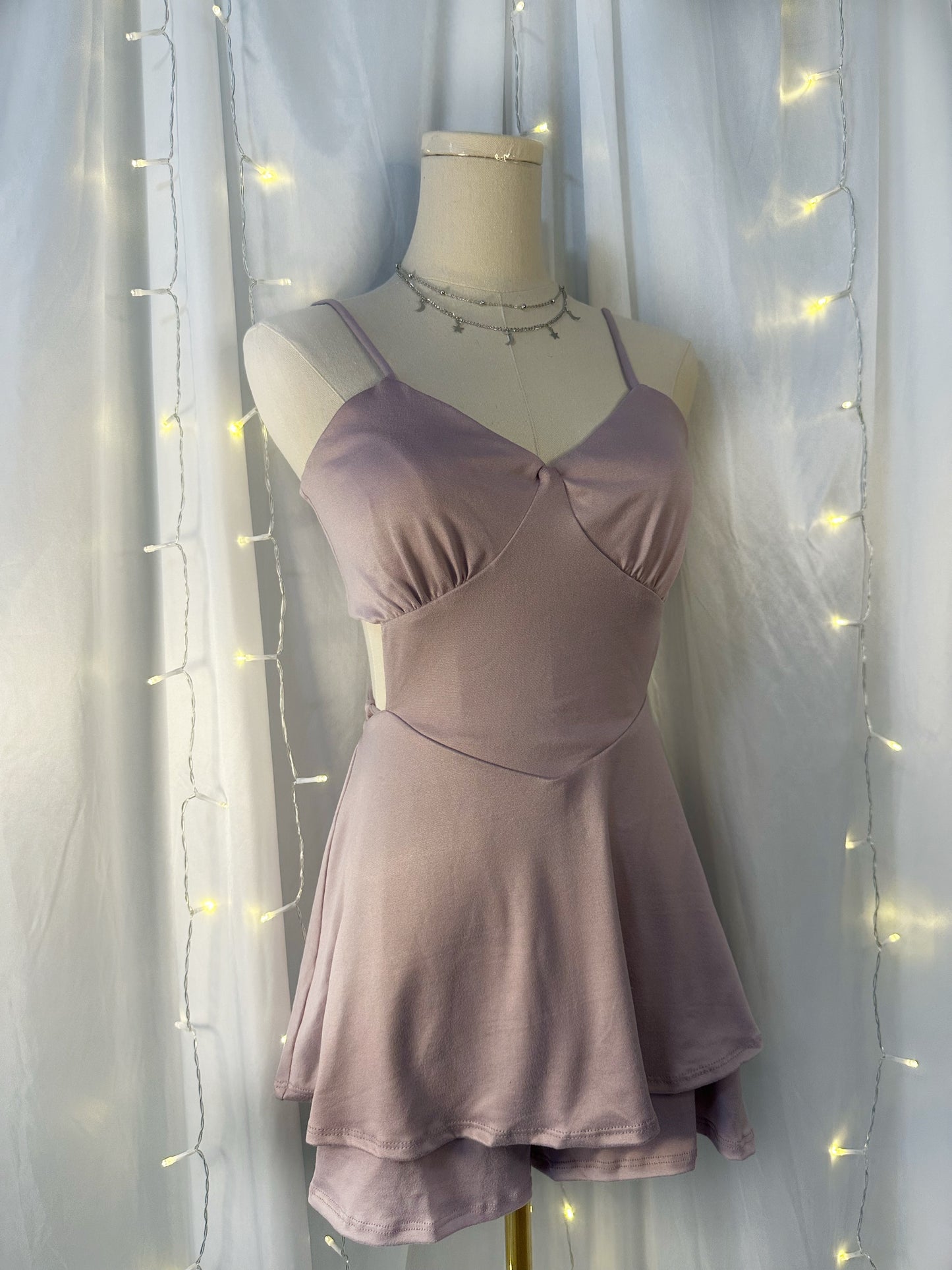 Megan Lilac Romper